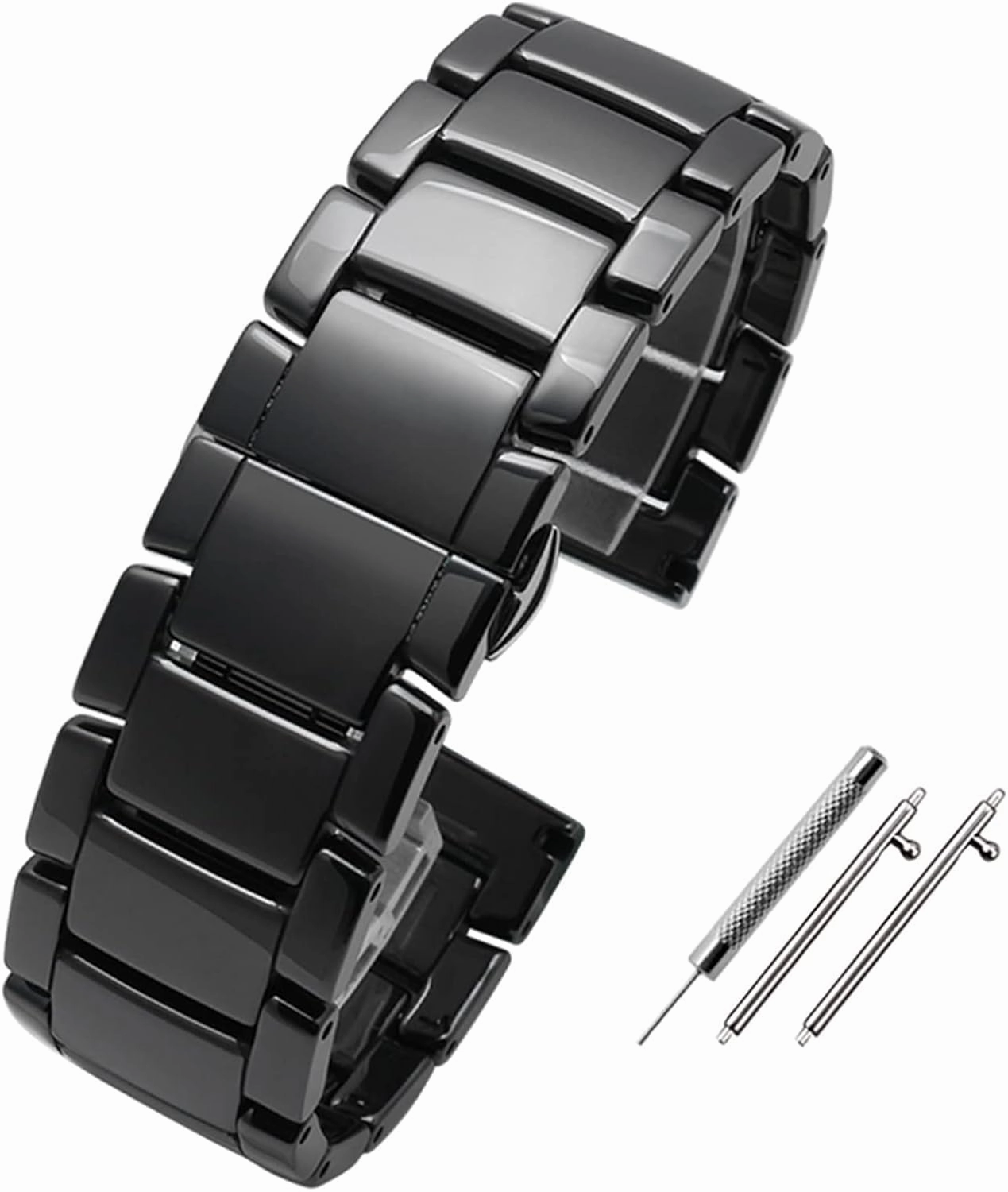Smart watchband 20mm 22mm Ceramic bracelet For Samsung gear S2 S3 S4 Replacement Strap For HUAWEI watch2 Pro gt2 magic bands