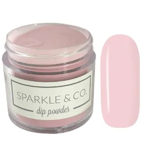 Sparkle & Co. Dip Powders – dp.165 Blushing Bride (Jelly Mauve) 1 Ounce Dipping Powder Jar For Manicure DIY Spring Shade, No Lamp Needed