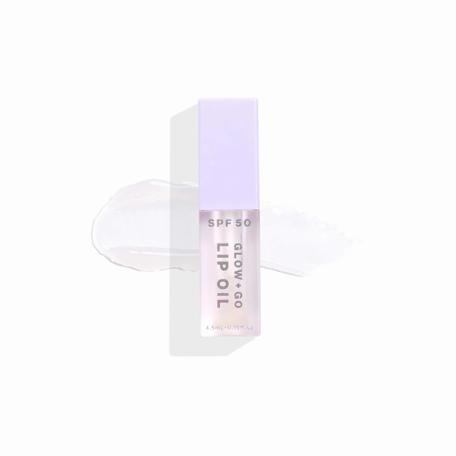 SPF50 Glow & Go Lip Oil: Lip Oil with SPF, Moisturizes and Protects Lips, 4.5ml in Coconut