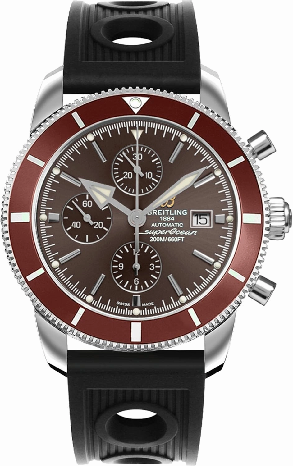 Superocean Breitling Heritage II Chronograph Mens Watch A1331233/Q616