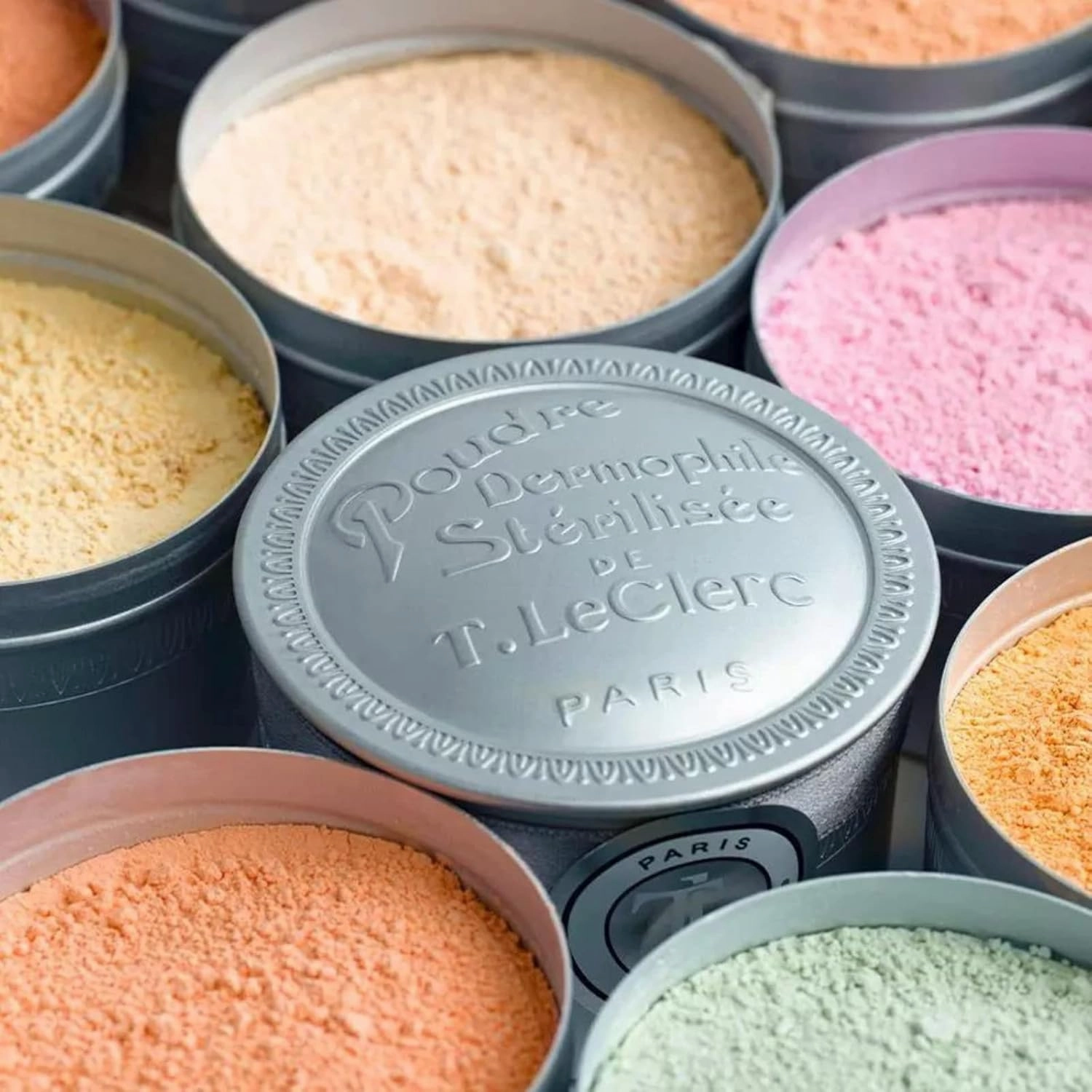 T. LeClerc Loose Facial Powder - Face Makeup Setting Powder Longwear, Blendable Mineral Minimizes Pores & Perfects Skin Tones Blurs Fine Lines Foundation, Concealer, Smoothes, Mattifies (Orchidee)