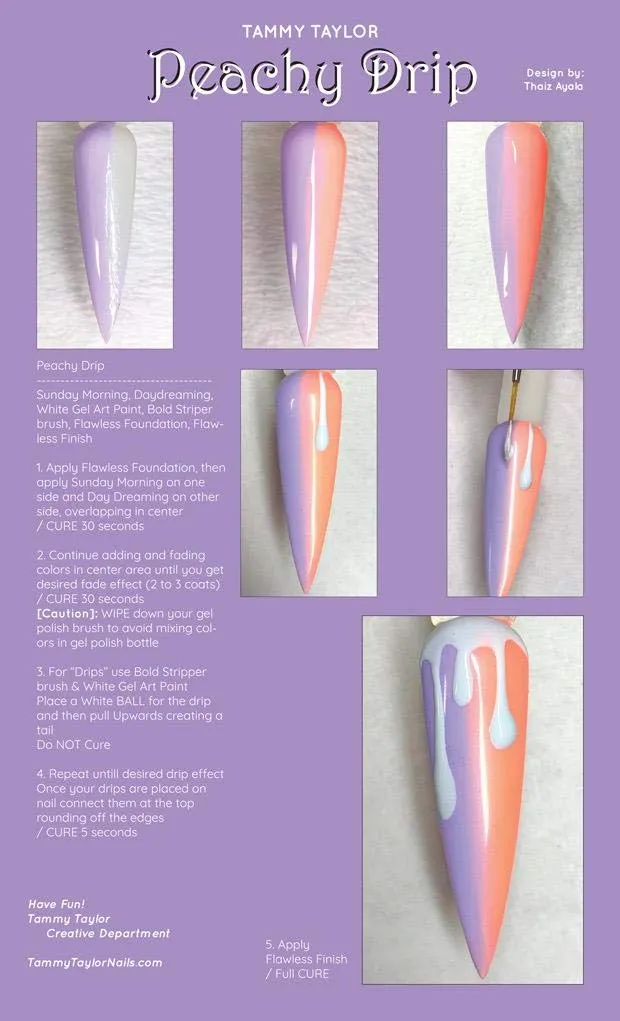 Tammy Taylor Eclectic Summer | Peachy Drip Step by Step Bundle Kit
