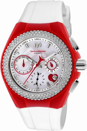 Technomarine Women's TM-117001 Cruise Analog Display Quartz Red Watch Set