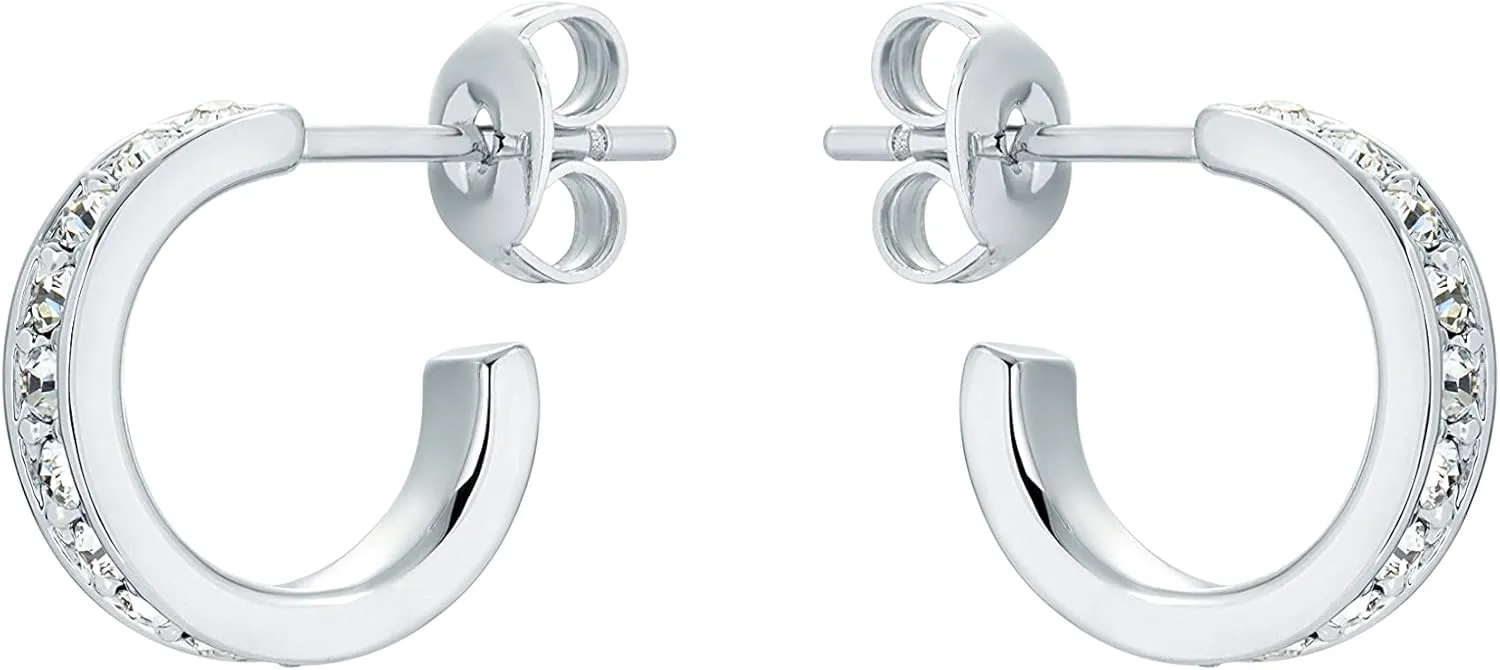 Ted Baker Seenita Nano Hoop Huggie Earrings - Rose Gold, Gold or Silver Tone Options