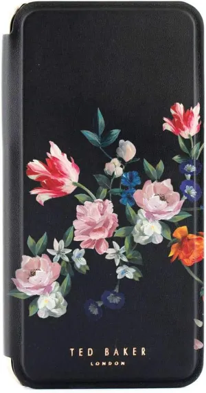 Ted Baker SKYLIA Mirror Case for iPhone 11 - Sandalwood/Black Silver