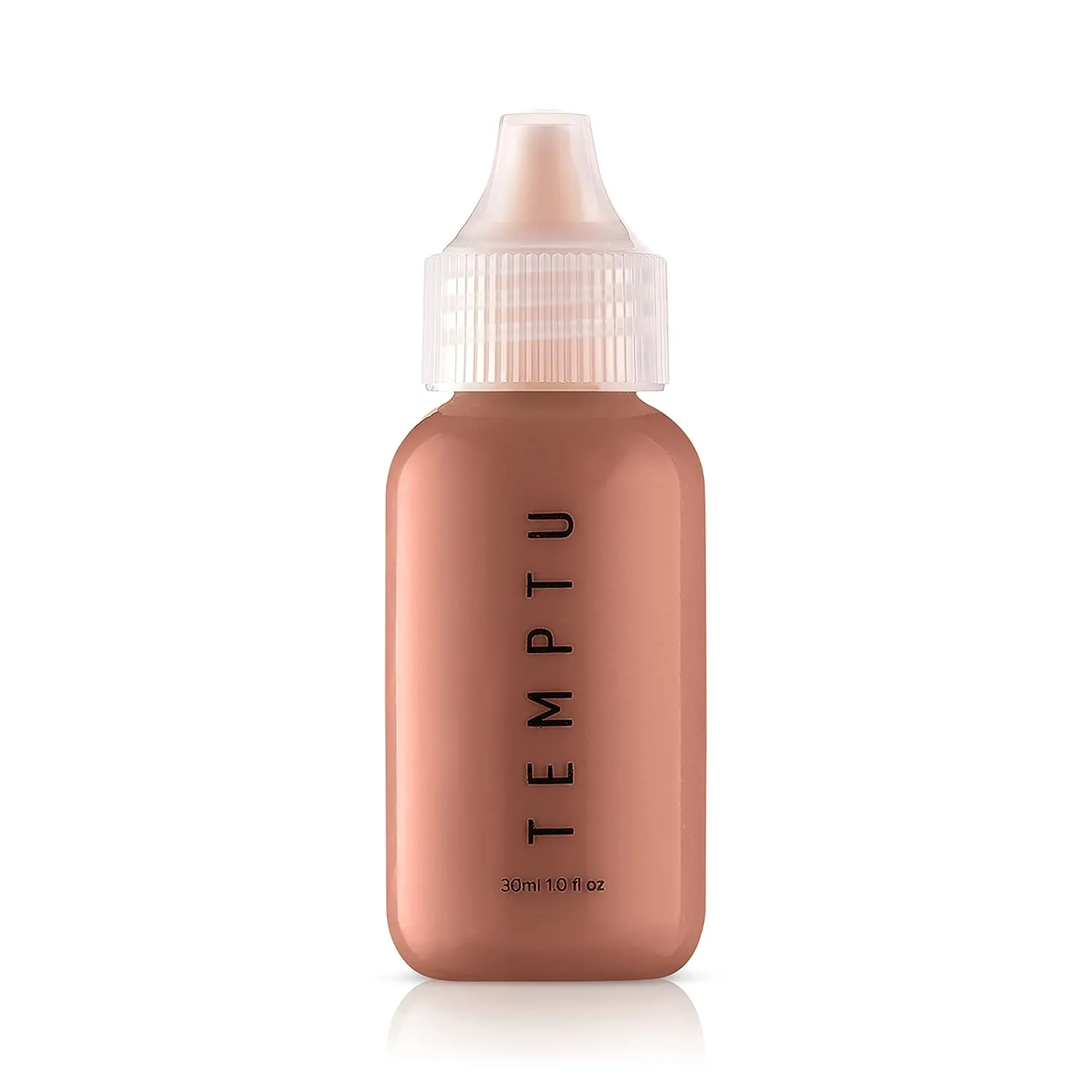 TEMPTU S/B Silicone-Based Airbrush Foundation: Professional Long-Wear Liquid Makeup, Sheer To Full Coverage For A Hydrated, Healthy-Looking Glow & Luminous, Dewy Finish On All Skin Types, 009 Natural Mocha, 1 Fl Oz
