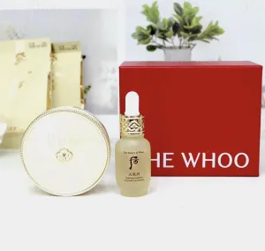 The History Of Whoo With 2 Refill (13g x 2) Gongjinhyang: Mi Luxury Golden Makeup Tone 21 Cushion Set