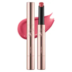 TONYMOLY Get It Tint Glaze Lip Balm, Hydrating & Plumping Tinted Balm for Lips, Glow Gloss with Glossy Finish, Korean Lip Crayon