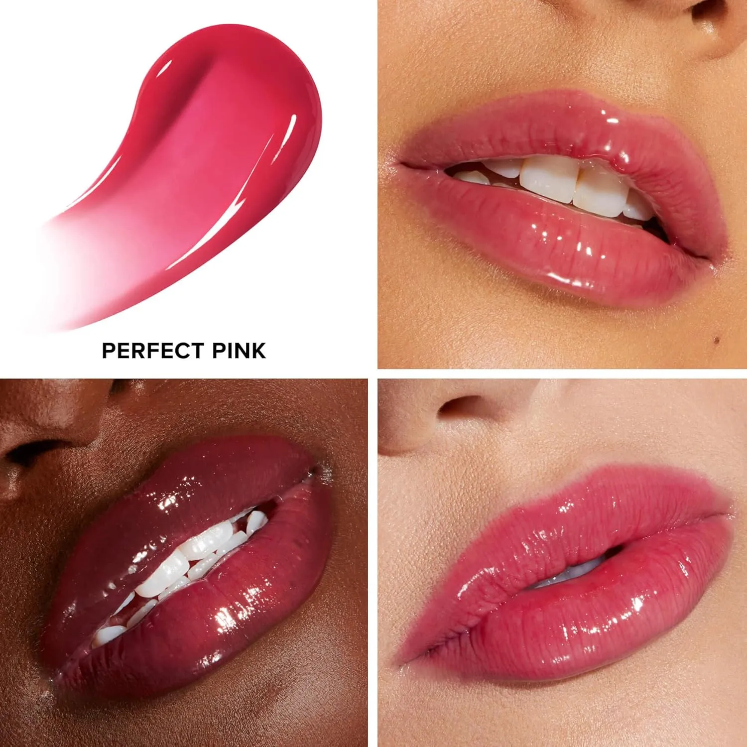Too Faced Lip Injection Extreme Plumping Clicks | Glossy Lip Plumper, Hydrating   Dewy with High Shine Sheer Color