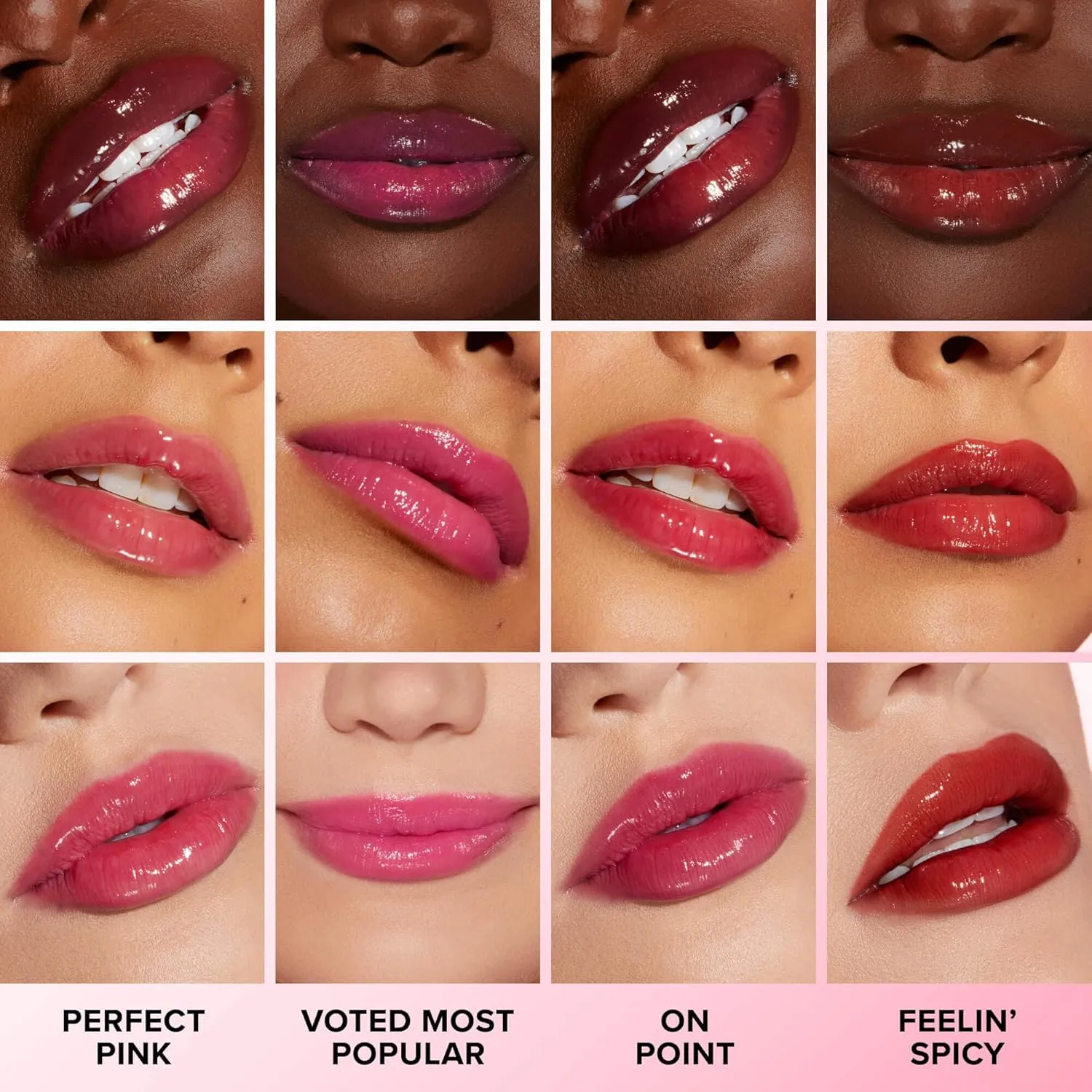 Too Faced Lip Injection Extreme Plumping Clicks | Glossy Lip Plumper, Hydrating   Dewy with High Shine Sheer Color