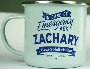 Top Guy Mugs Zachary Coffee Mugs, Large, Multicolor