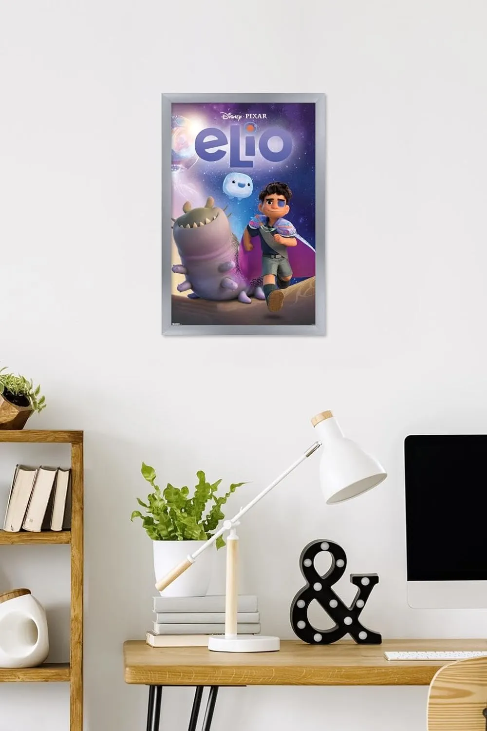 Trends International Disney Elio (2025) - Friends Wall Poster, 22.4L x 14.7W, Silver Framed Version
