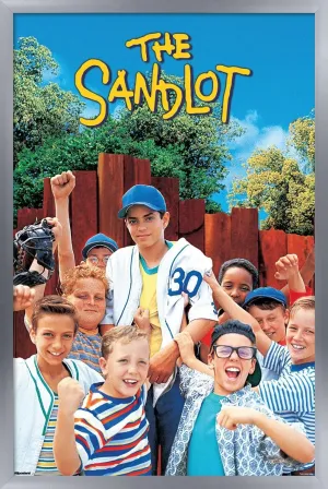 Trends International The Sandlot (1993) - One Sheet Wall Poster, 22.4L x 14.7W, Silver Framed Version