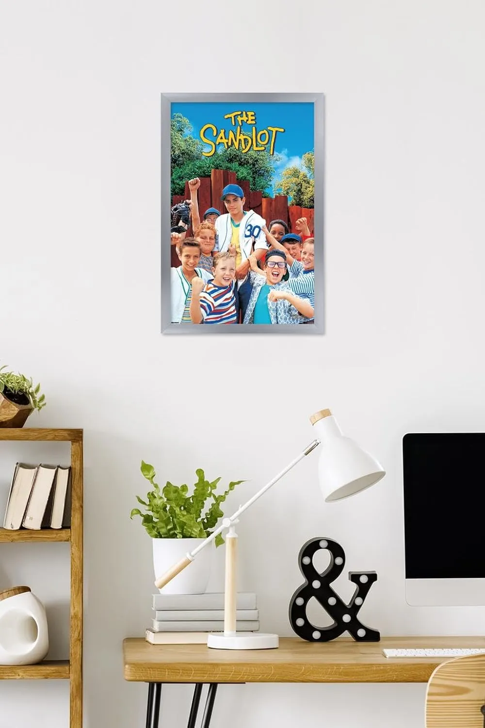 Trends International The Sandlot (1993) - One Sheet Wall Poster, 22.4L x 14.7W, Silver Framed Version