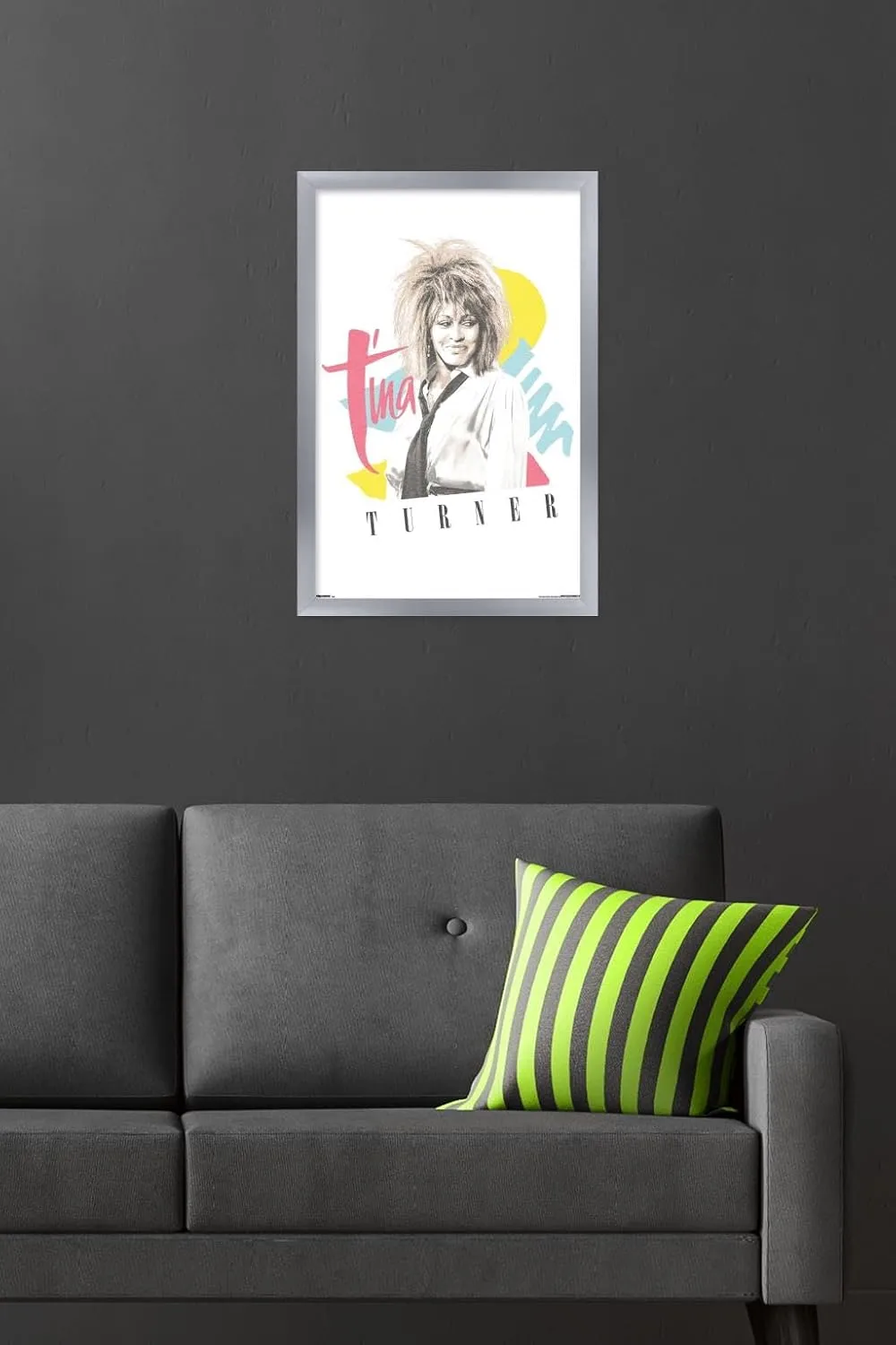 Trends International Tina Turner - Simply The Best Wall Poster, 22.4L x 14.7W, Silver Framed Version