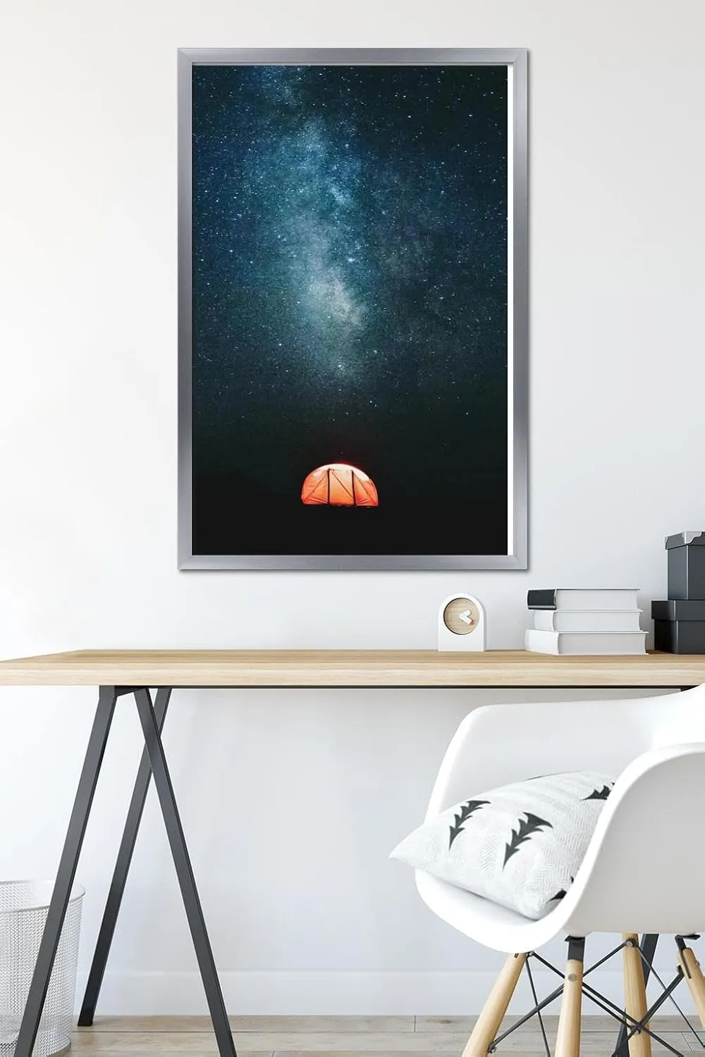 Trends International Under The Stars Wall Poster, 22.375" x 34", Silver Framed Version