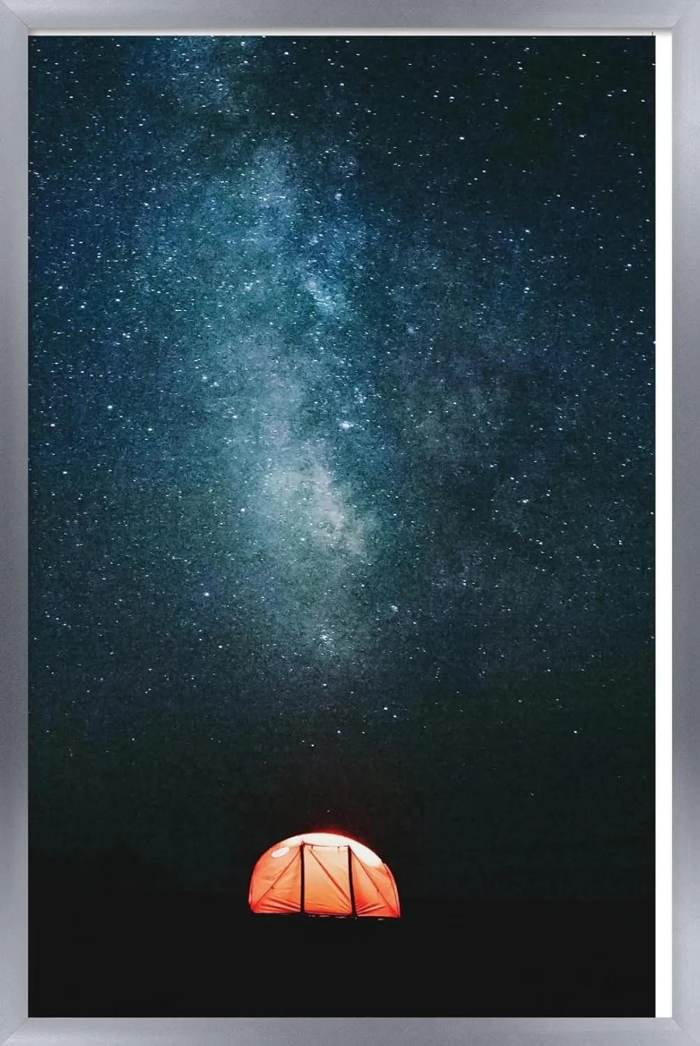 Trends International Under The Stars Wall Poster, 22.375" x 34", Silver Framed Version