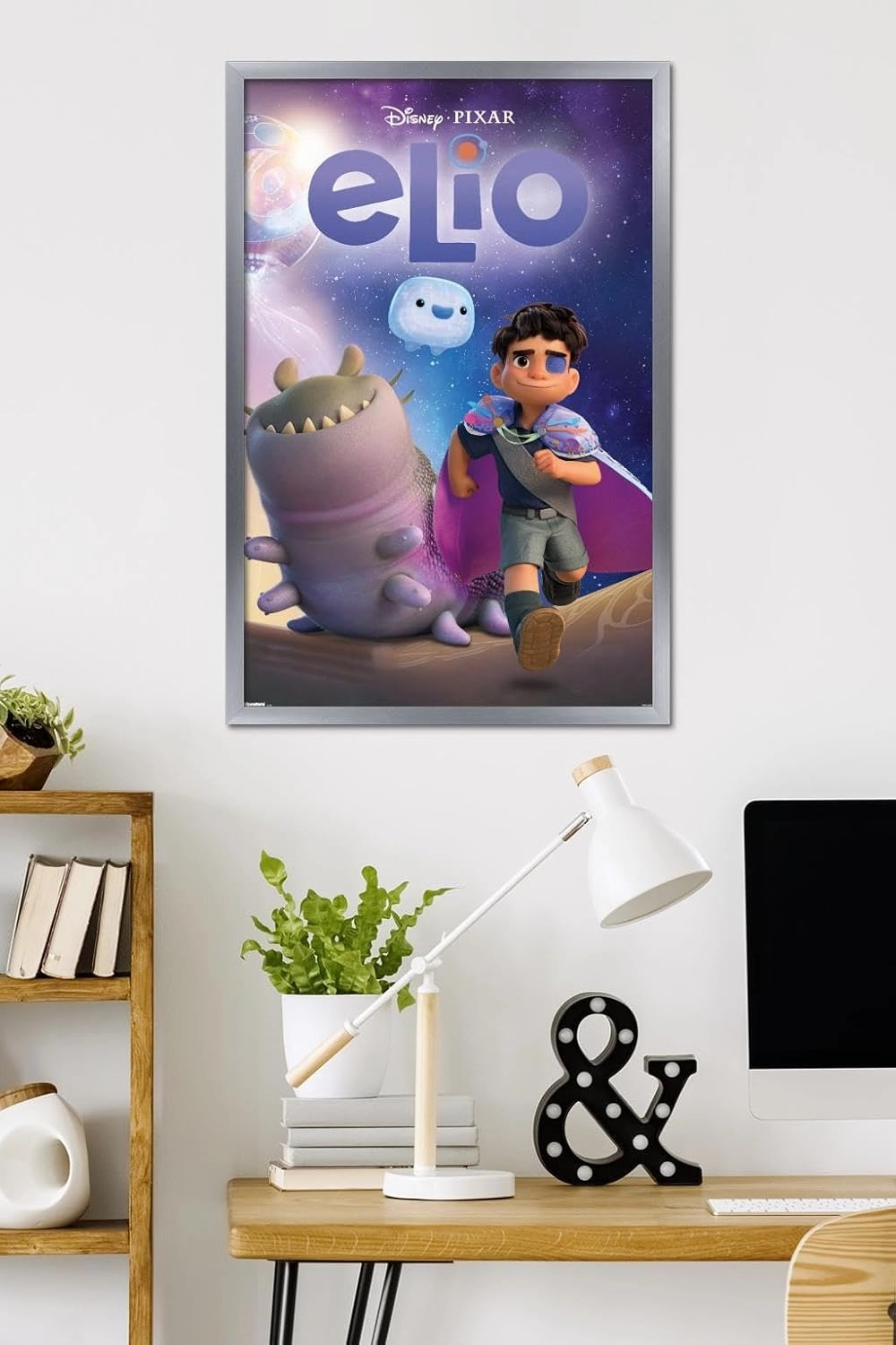 Trends International Disney Elio (2025) - Friends Wall Poster, 34L x 22.4W, Silver Framed Version