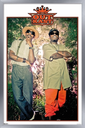 Trends International Outkast - Pose Wall Poster, 34L x 22.4W, Silver Framed Version