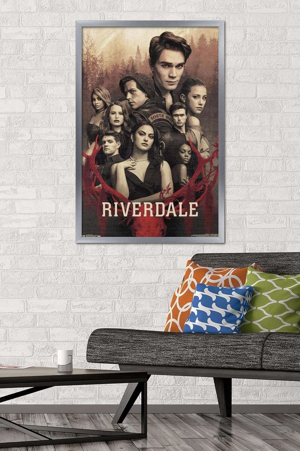 Trends International Riverdale - Mystery Wall Poster, 22.375" x 34", Silver Framed Version