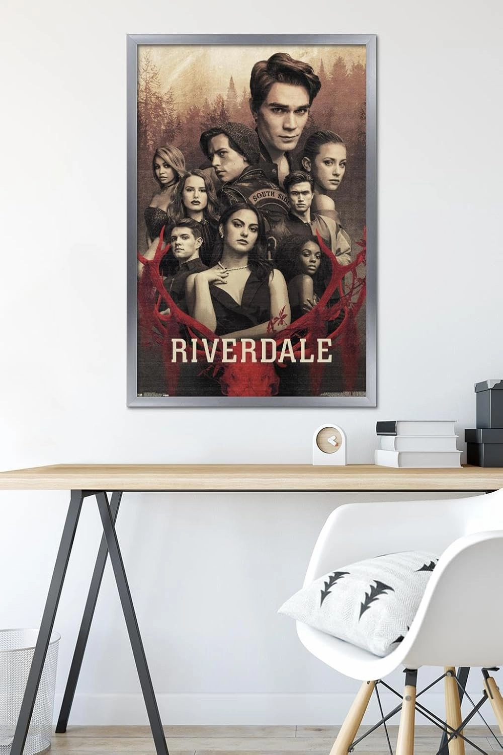 Trends International Riverdale - Mystery Wall Poster, 22.375" x 34", Silver Framed Version