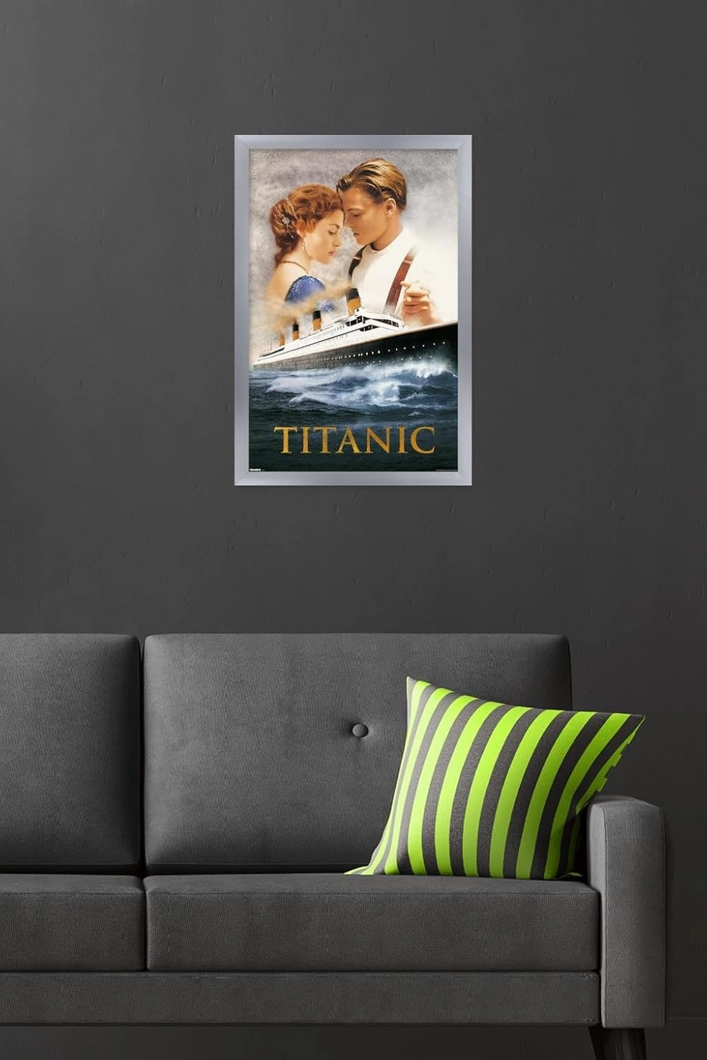 Trends International Titanic (1997) - Dance One Sheet Wall Poster, 22.4L x 14.7W, Silver Framed Version