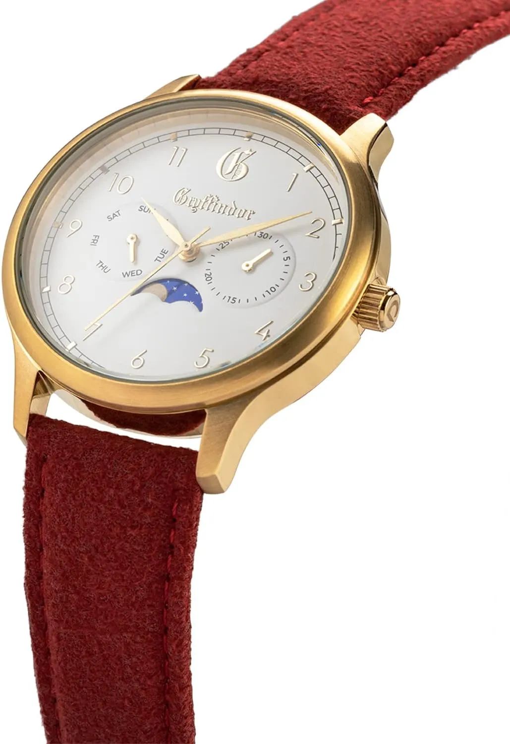 Uncle Jack Harry Potter Limited Edition Watches for Men and Women | Stainless Steel Case, Suede Band | Hogwarts House Collection- Gryffindor, Slytherin, Hufflepuff & Ravenclaw