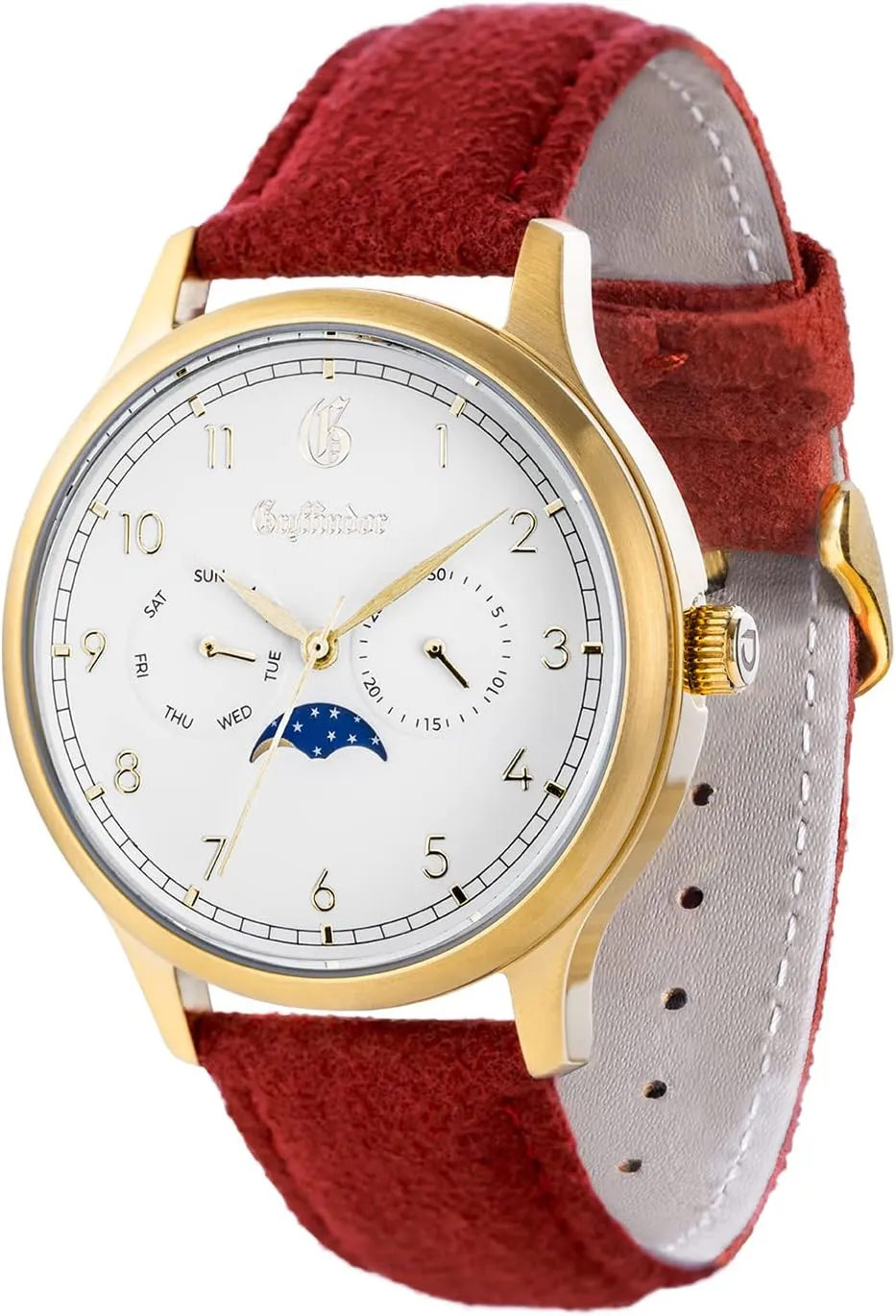 Uncle Jack Harry Potter Limited Edition Watches for Men and Women | Stainless Steel Case, Suede Band | Hogwarts House Collection- Gryffindor, Slytherin, Hufflepuff & Ravenclaw