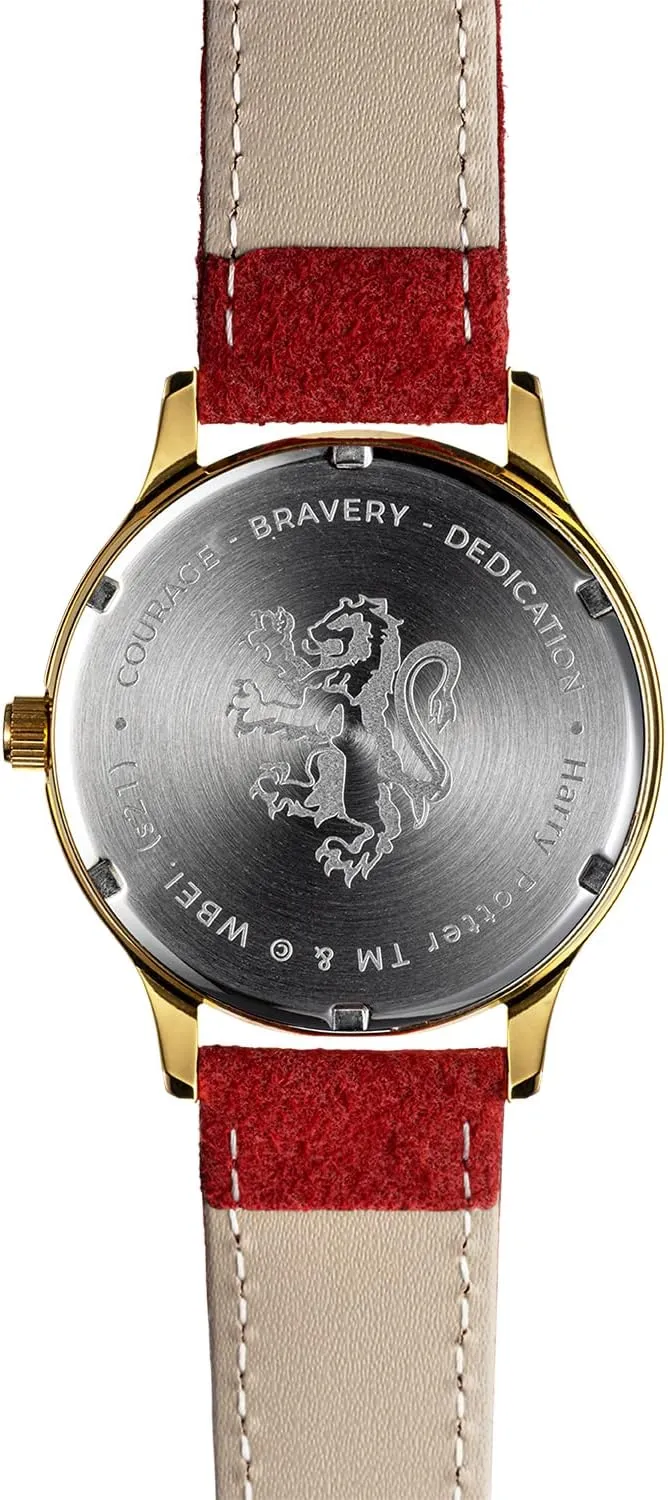 Uncle Jack Harry Potter Limited Edition Watches for Men and Women | Stainless Steel Case, Suede Band | Hogwarts House Collection- Gryffindor, Slytherin, Hufflepuff & Ravenclaw
