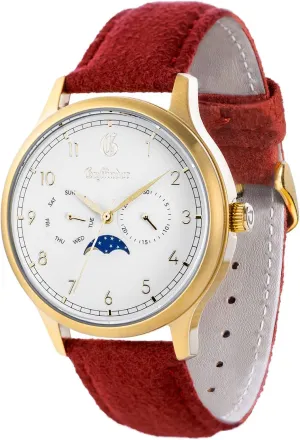 Uncle Jack Harry Potter Limited Edition Watches for Men and Women | Stainless Steel Case, Suede Band | Hogwarts House Collection- Gryffindor, Slytherin, Hufflepuff & Ravenclaw
