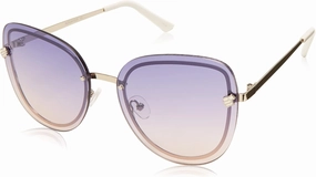 UV Protective Cat Eye Sunglasses for Women. Swag Gifts for Women, 63 mm