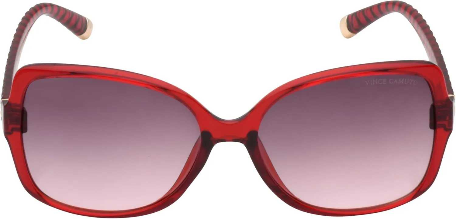 Vince Camuto Women's Vc1086 Butterfly 100% Uv Protective Rectangular Sunglasses. Luxe Gifts for Her, 59 Mm