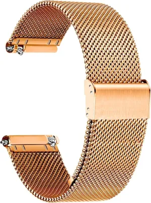 Watch Band Metal Quick Release Watch Bands for Men Women Stainless Steel Smart Watches Strap Bracelet Replacement 18mm 20mm 22mm