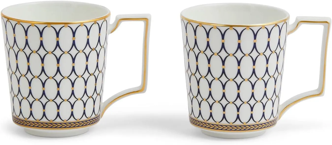 Wedgwood Renaissance Gold Mug, Set of 2