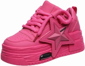 Women's Sneakers Exaggerated Star Chunky Platform Bold Retro Streetwear Shoes Thick Sole Y2K Fashion Daily Outfits