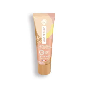 Yves Rocher Lightweight Foundation Fluid Natural Radiance Enhancing Makeup for a Flawless Glow Light Beige - 30ml / 1flOz